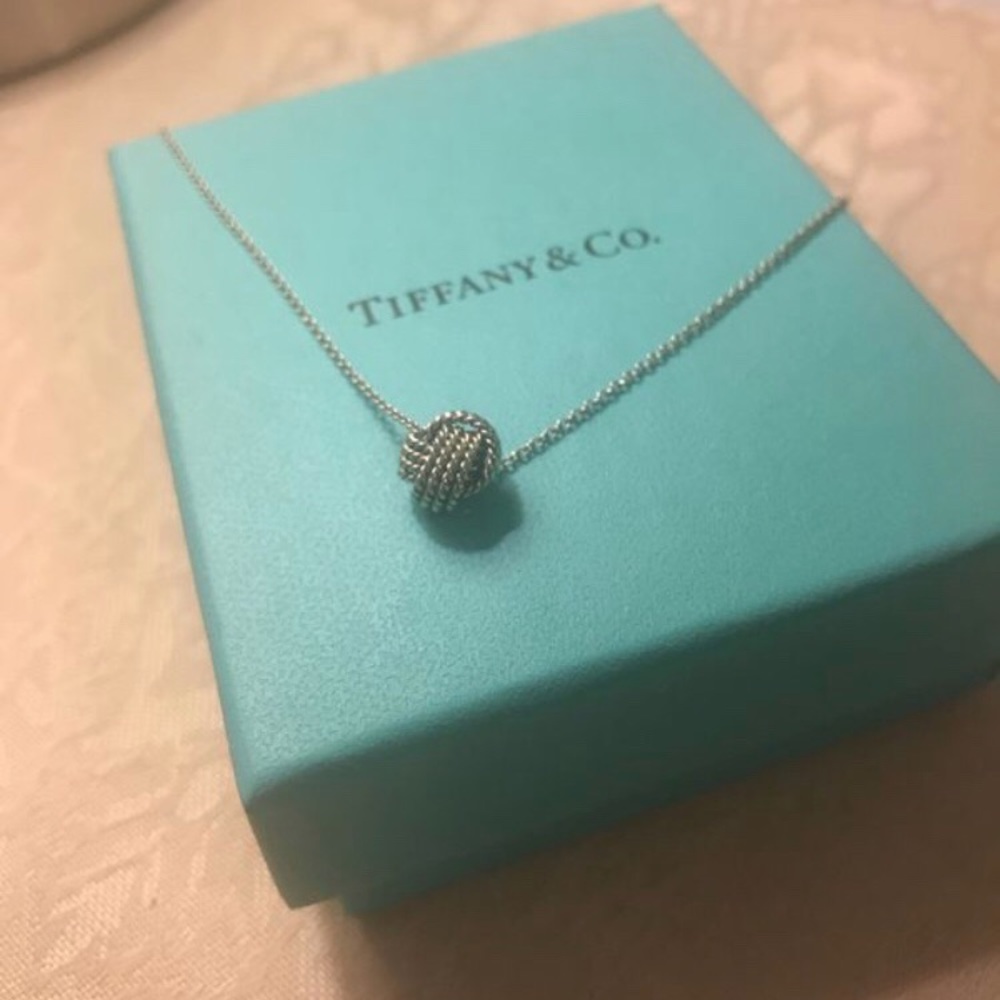 Tiffany Love Knot necklace